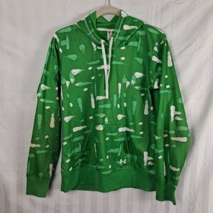Under Armour Women's Hodded Pullover Green Size M
